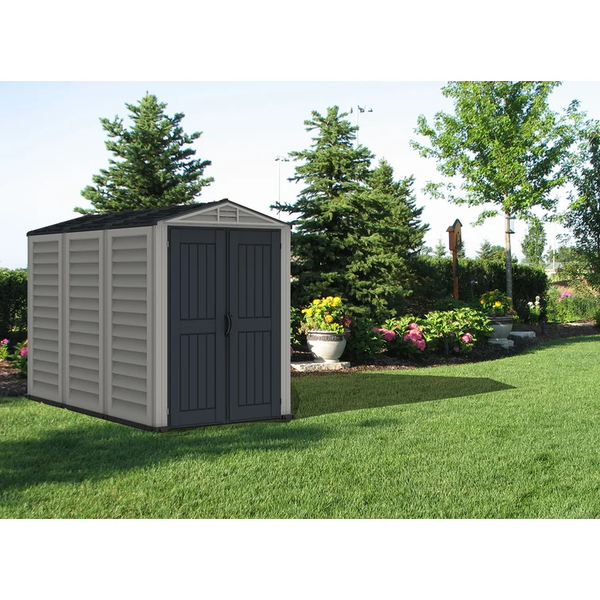 5 Ft. W X 8 Ft. D Plastic Traditional Storage Shed – Advanced Solutions 