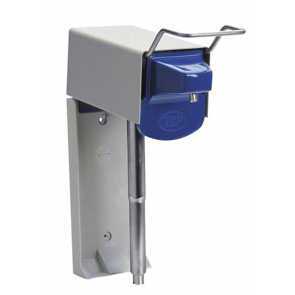 ZEP D-4000 Heavy-Duty Hand Soap Dispenser – Anodized Aluminum & Reinforced Nylon – 4-Position Adjustable Volume, Ergonomic Handle, Fits 1-Gallon ZEP Bottles