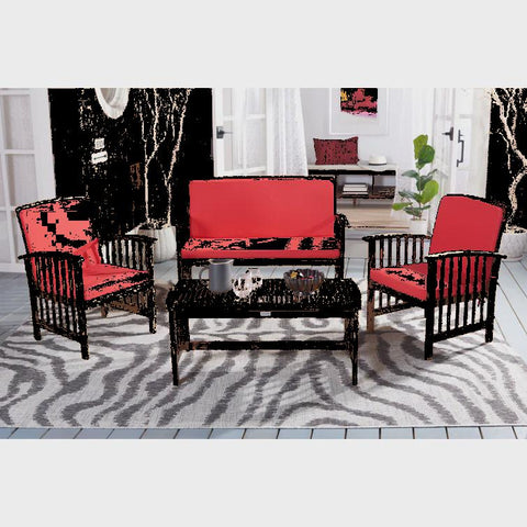 Delosreyes 4 - Person Outdoor Seating Group with Cushions