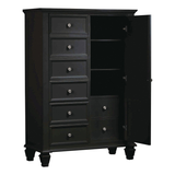 Coastal Wood 8-Drawer Man's Chest