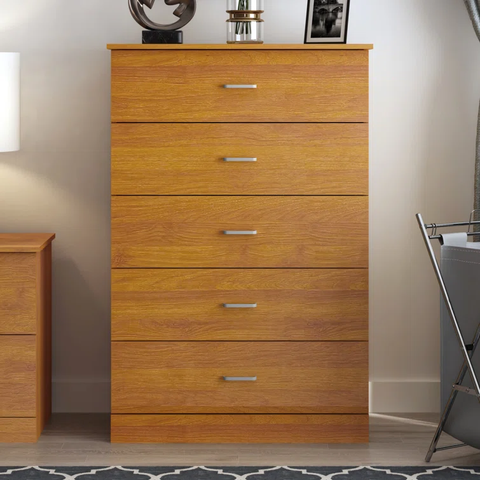 Allyannah 5 Drawer 31.5'' W Dresser