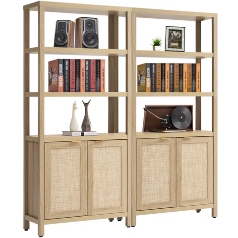 Marliee 70.9" H x 30.7" W Standard Bookcase (Set of 2)