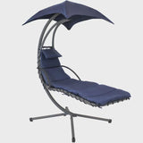 Delilah 1 Person Hanging Chaise Lounger with Stand