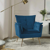 Toulouse Tufted Back Upholstered Armchair