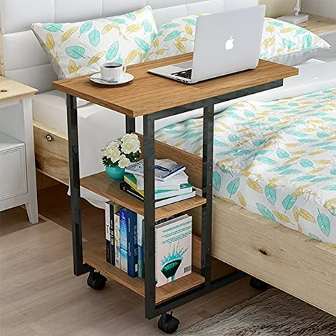 C-Shaped Side Table Sofa End Table