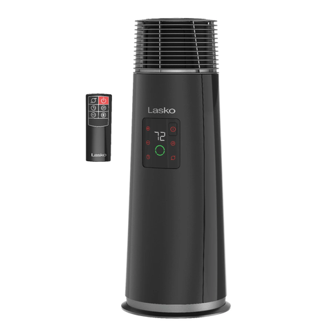 Lasko 24" 1500W Full Circle Warmth Oscillating Ceramic Space Heater, Black, CT24362, New