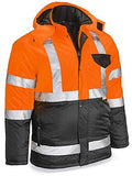 Class 3 Hi-Vis Polar Parka - Lime, Large S-23349ORG-L