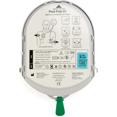 HeartSine Samaritan® Replacement AED Adult Pad For 300, 350, 360, 450 AED Models