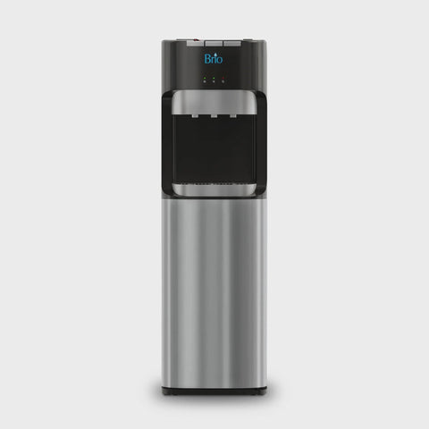 rio Bottom Load Water Cooler Dispenser with Hot, Cold and Room Temperature Water, Height 41.4"