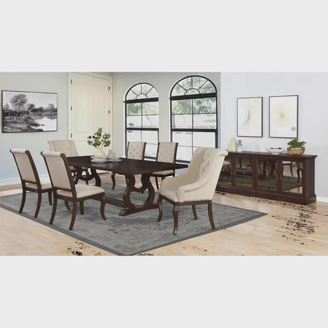 Brockway Rectangular Trestle Dining Set