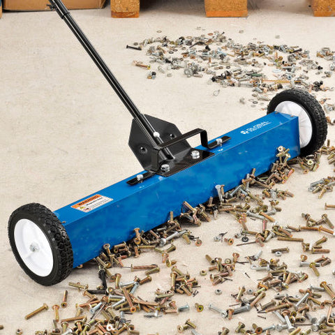 Magnetic Floor Sweeper, 30" Cleaning Width