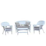 4pc Wicker Conversation Set