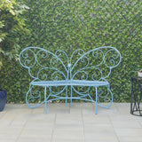 Breena Metal Outdoor Bench