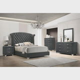 Thoreson Upholstered Standard 4 Piece Bedroom Set