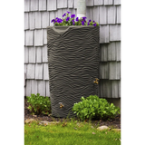 Loon Peak® 65 Gallons Plastic Drainable Rain Barrel