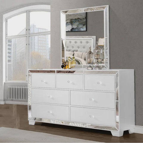 Fazeley 7 - Drawer Dresser with Mirror