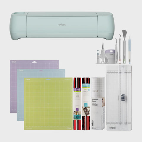 Cricut Explore® 3 Smart Cutting Machine + Starter Kit, Seafoam