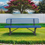 Kayleeonna Metal Outdoor Bench