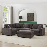 Eugenija 5 - Piece Upholstered Sectional