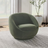 Mira Velvet Swivel Chair