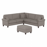 Coventry 99W L Shaped Sectional with Ottoman