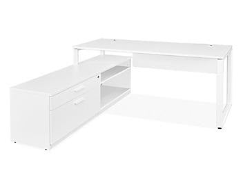 Designer Storage L-Desk - 72 x 72"