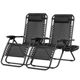 Set of 2 Relaxing Recliners Patio Chairs