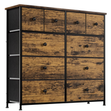 GUNAITO Dressers for Bedroom with 10 Drawer Fabric Chest