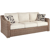 Beachcroft Patio Sofa in Beige