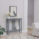 Aubreyana 36'' Solid Wood Top Console Table