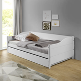 Anayelli Solid Wood Classic Daybed with Trundle