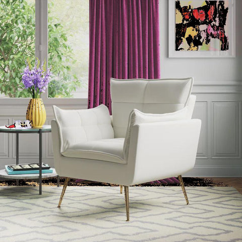 Toulouse Tufted Back Upholstered Armchair