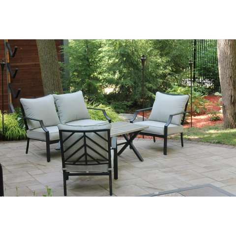 Silver Spring 4 Piece deep Seating set