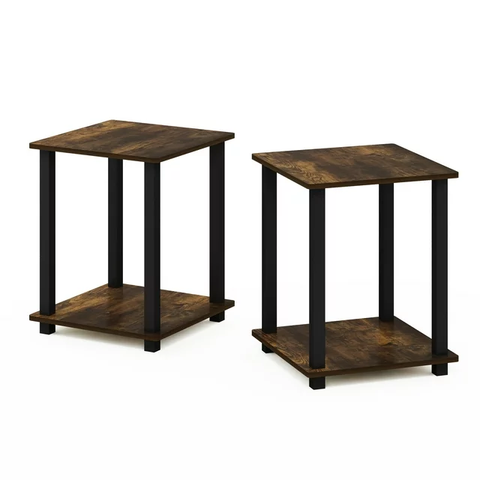 Simplistic End Table, Set of Two