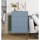 Bedroom Armoire Wardrobe Closet with Adjustable Shelves and Drawers