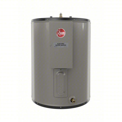 Electric Water Heater: 240V AC, 28 gal, 12,000 W, Single/Three Phase, 30 in Ht, 30 gph @ 40°F