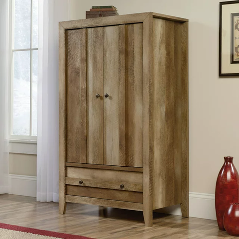 Dakota Pass Armoire, Craftsman Oak Finish