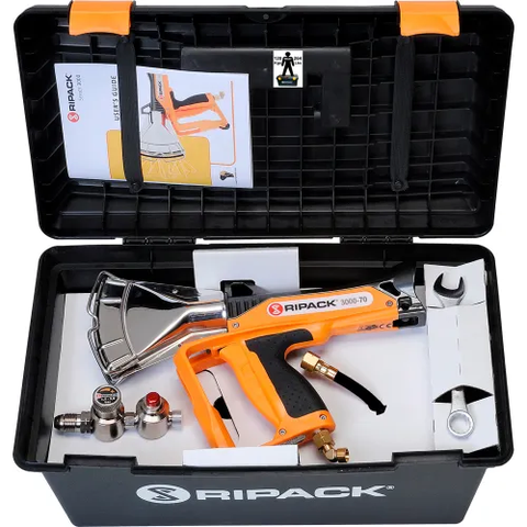 Ripack 3000 Series Propane Heat Gun Kit w/ Cool Nozzle & Swivel Fitting