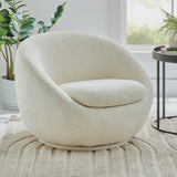 Mira Velvet Swivel Chair