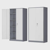 Lakenzie  5 - Shelf Steel Storage Cabinet with Lock