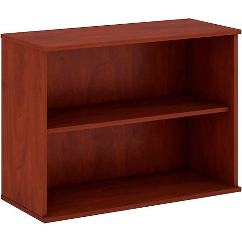 30"H 2 Shelf Bookcase Hansen Cherry