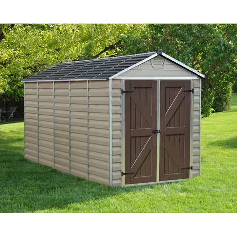 SkyLight 6 ft. W x 12 ft. D Plastic Storage Shed