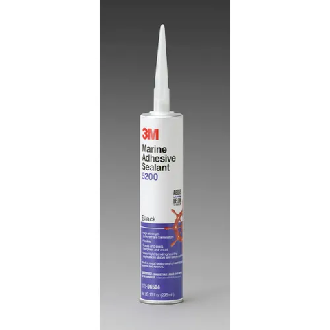 3M™ 5200 Marine Adhesive Sealant, 295 ml Capacity, Black - Pkg Qty 12