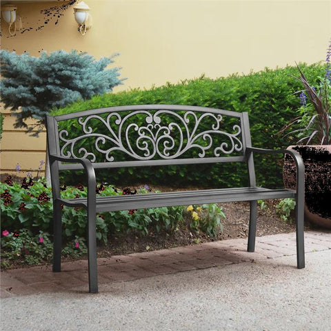 Jean Metal Outdoor Bench