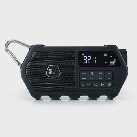 G-Project G-Storm Bluetooth Speaker, with AM FM Weather Radio and NOAA Alerts