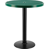 36" Round Outdoor Bar Height Table, 42"H