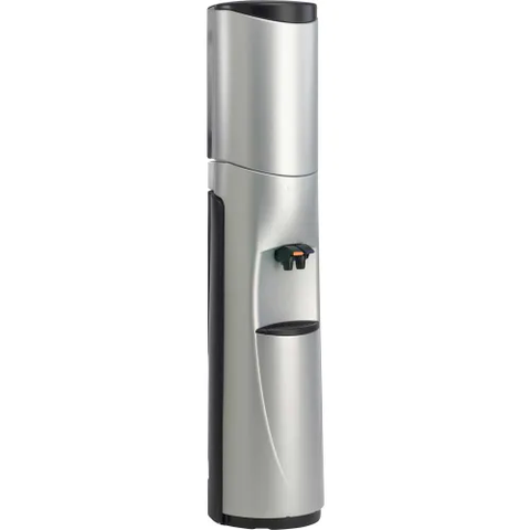 Bottleless Pacifik Model Commercial Hot/Cold Water Cooler W/ Filtr - Silver W/ Black Trim