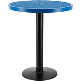 36" Round Outdoor Bar Height Table, 42"H