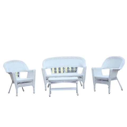 4pc Wicker Conversation Set