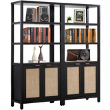 Marliee 70.9" H x 30.7" W Standard Bookcase (Set of 2)